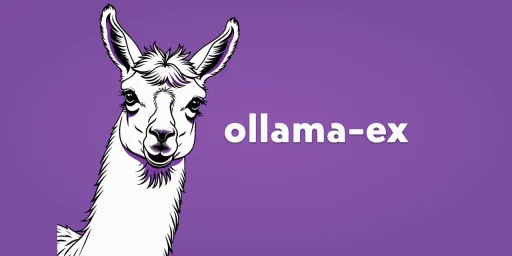 Elixir library for running large language models locally with Ollama.